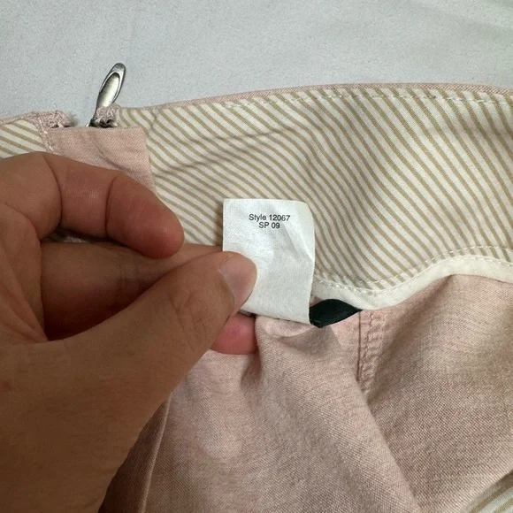 J.Crew Pink Pleated Mini Skirt, Size 2 - Picture 7 of 7